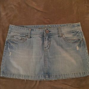 Vintage American Eagle jean skirt